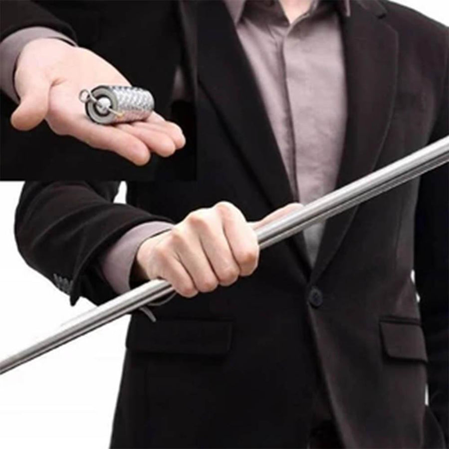 Portable Martial Arts Metal Bo Staff