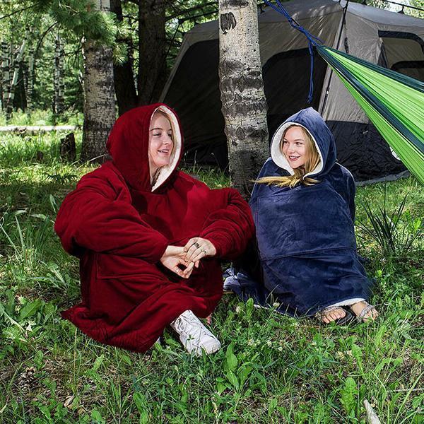 Winter Oversized Warming Blanket Hoodie