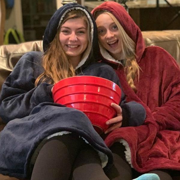 Winter Oversized Warming Blanket Hoodie