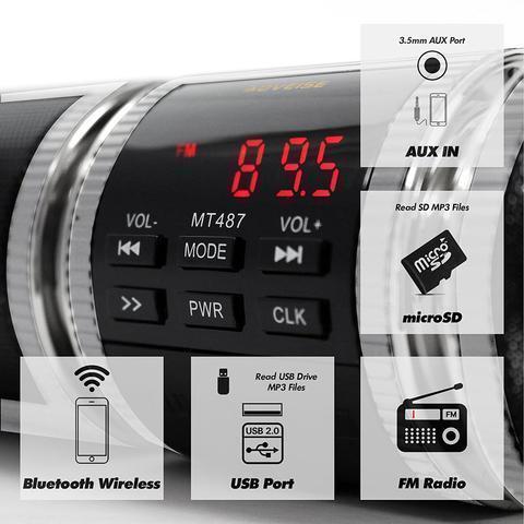 First Ever Waterproof & Bluetooth Motorcycle Speaker motorcycle speakers Trendy Household