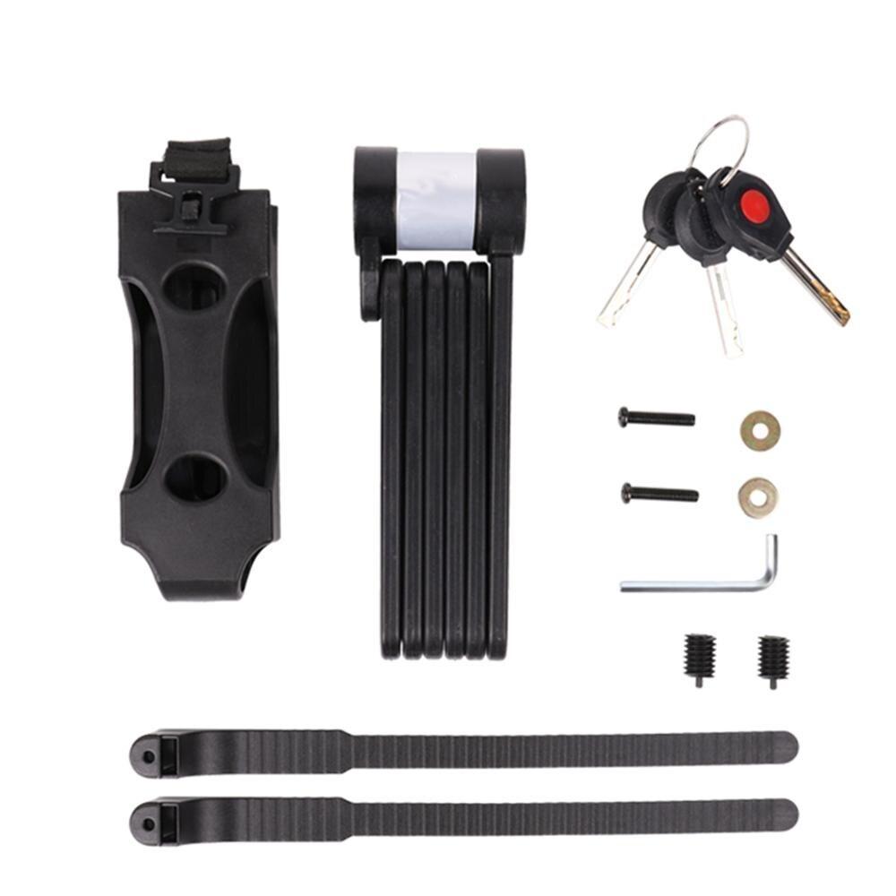 Indestructible Anti Theft Folding Bicycle Lock