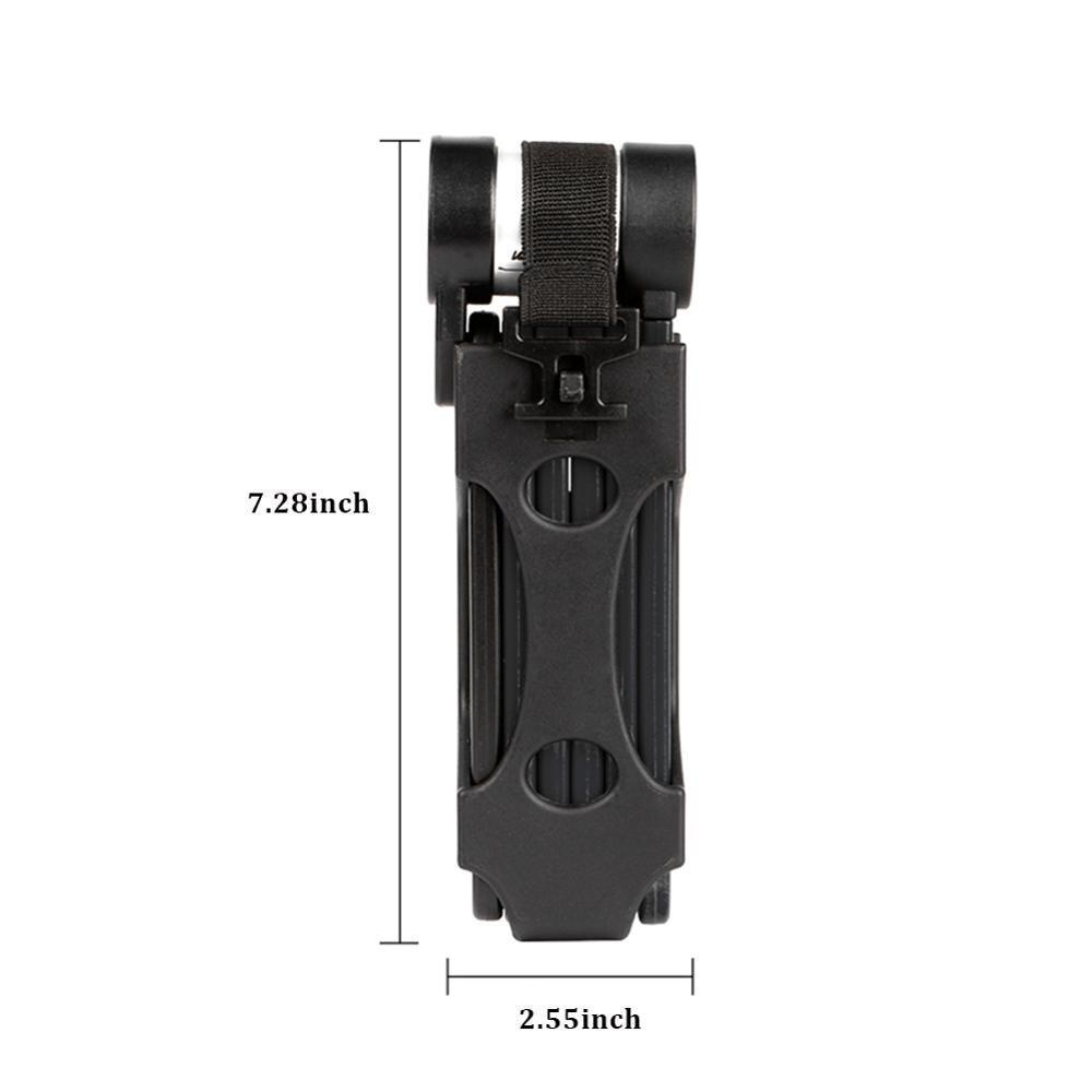 Indestructible Anti Theft Folding Bicycle Lock