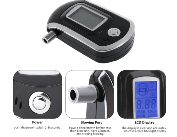 Police-grade Professional Alcohol Tester Breathalyzer