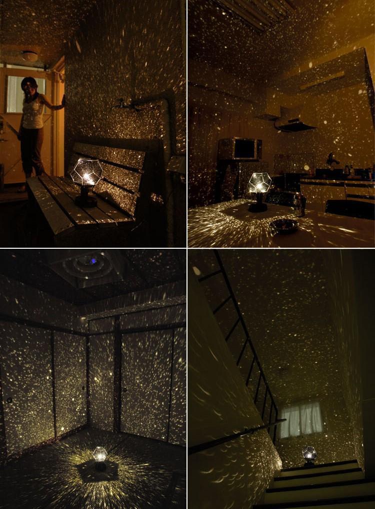 Rotating Star Projector Lamp Night Light