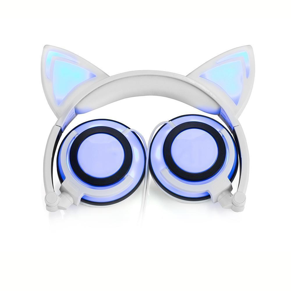 Glowing Cat Ear Headphones