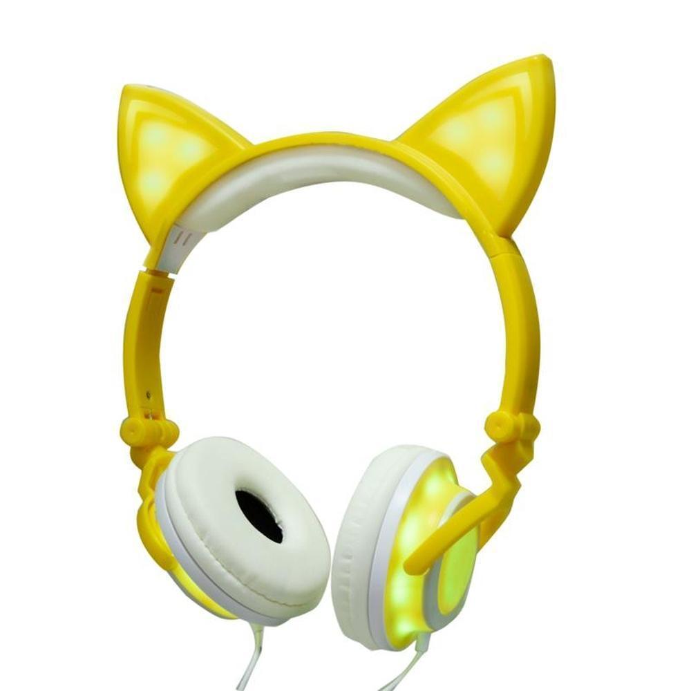 Glowing Cat Ear Headphones