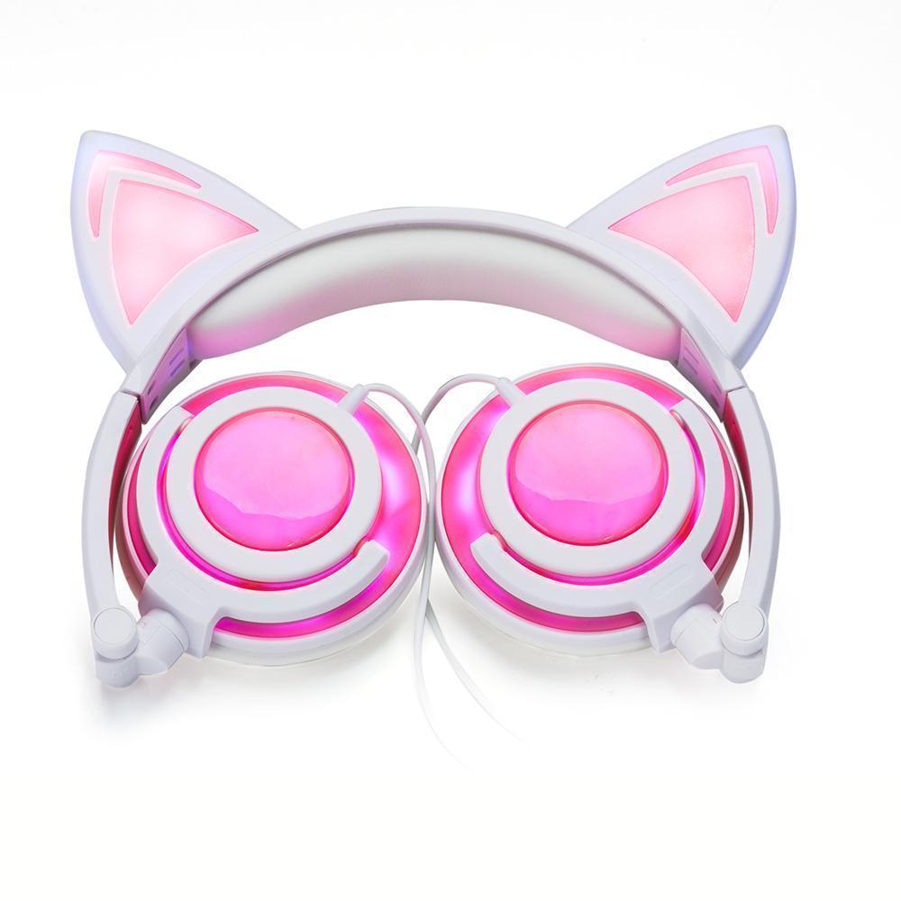 Glowing Cat Ear Headphones