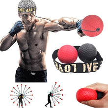 Load image into Gallery viewer, Boxing Reflex Ball Headband Punch Ball
