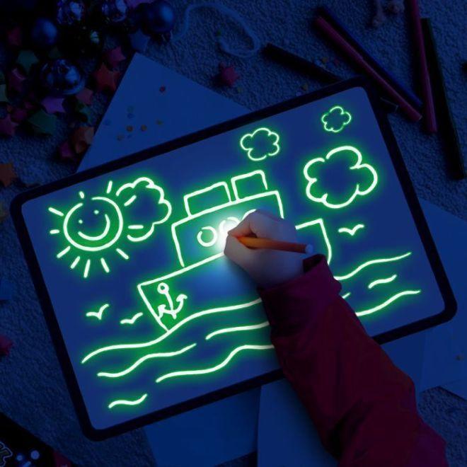 LED Light Drawing Board for Kids