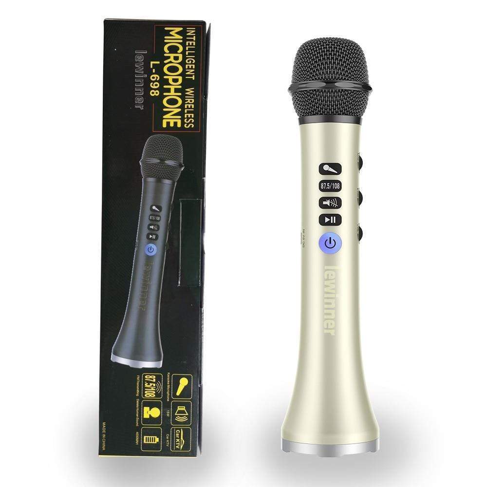 Professional Bluetooth Wireless Karaoke Microphone Speaker