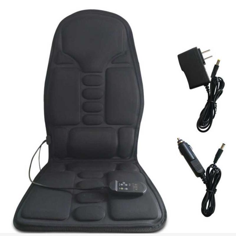 Electric 9 Motor Heating Vibrating Massage Car Seat Cushion
