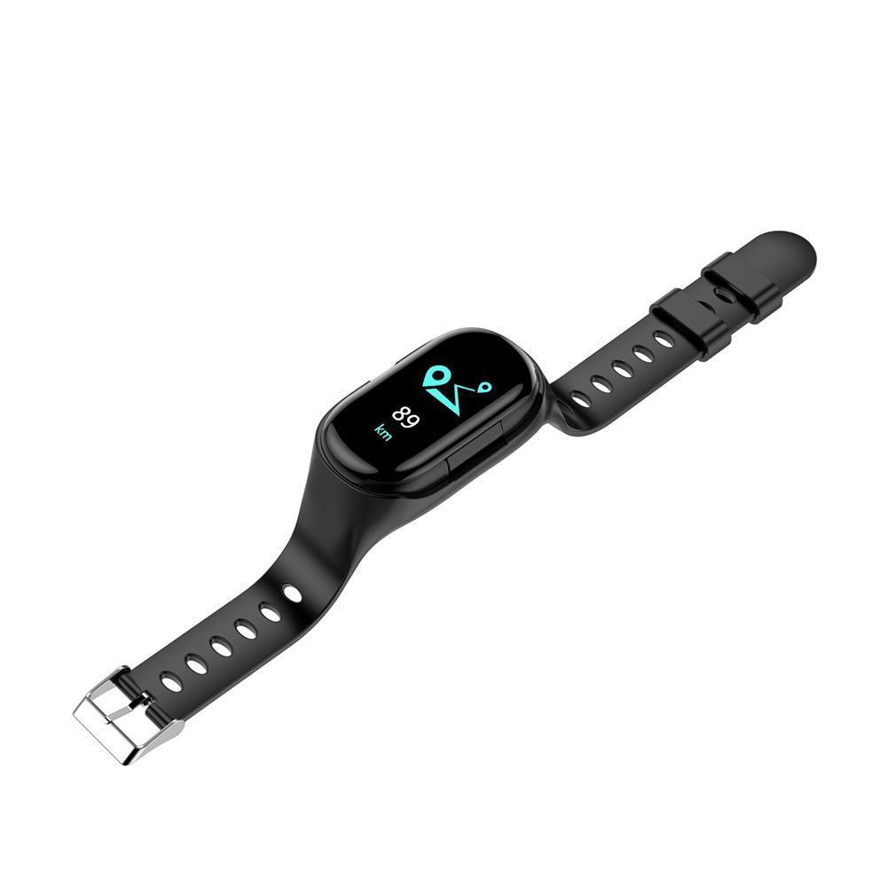 2 in 1 Smart Watch with Bluetooth 5.0 Earbuds - Trackbuds