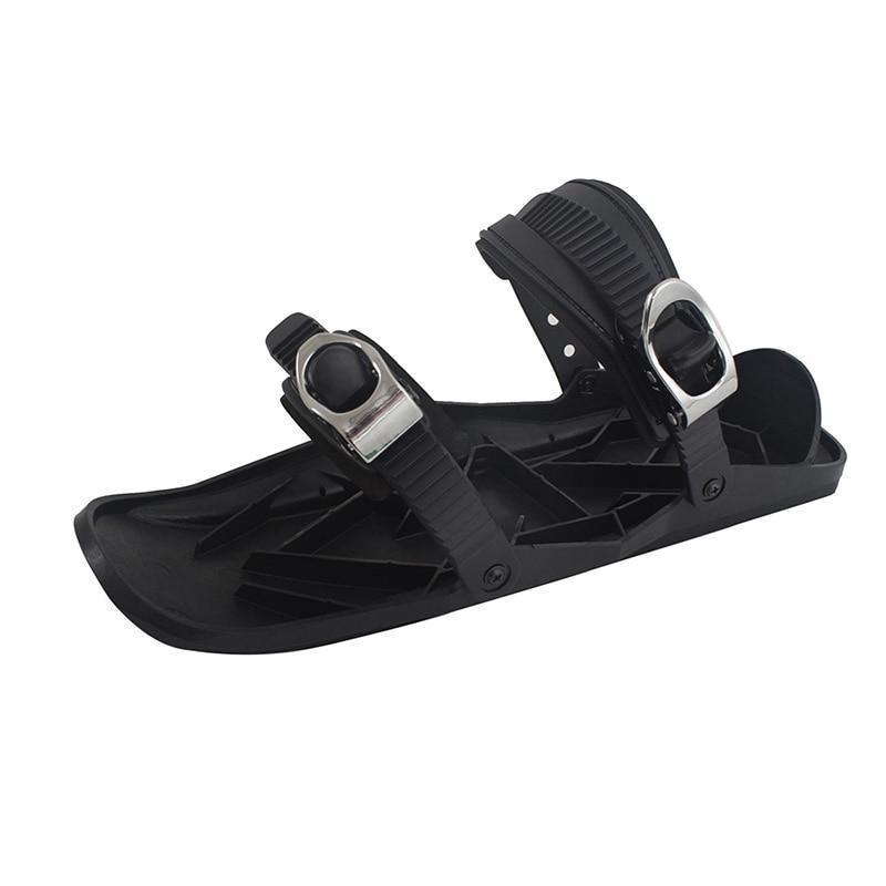 Portable Mini Ski Skates Skiing Shoes - Winter Outdoor Ski Accessories