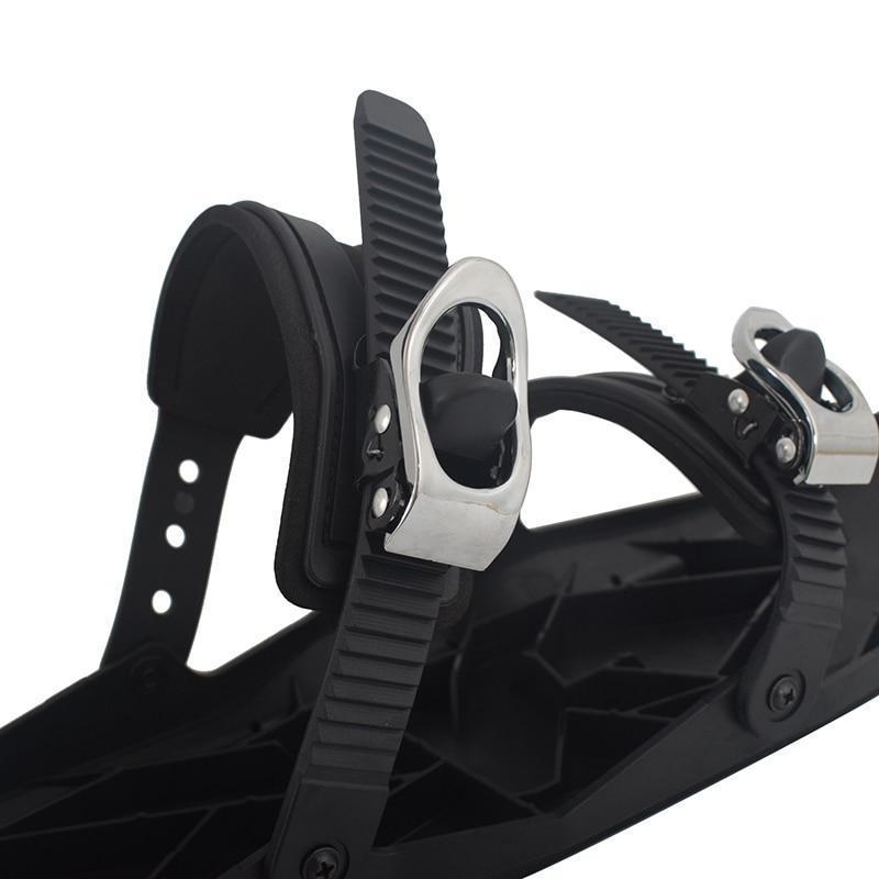 Portable Mini Ski Skates Skiing Shoes - Winter Outdoor Ski Accessories