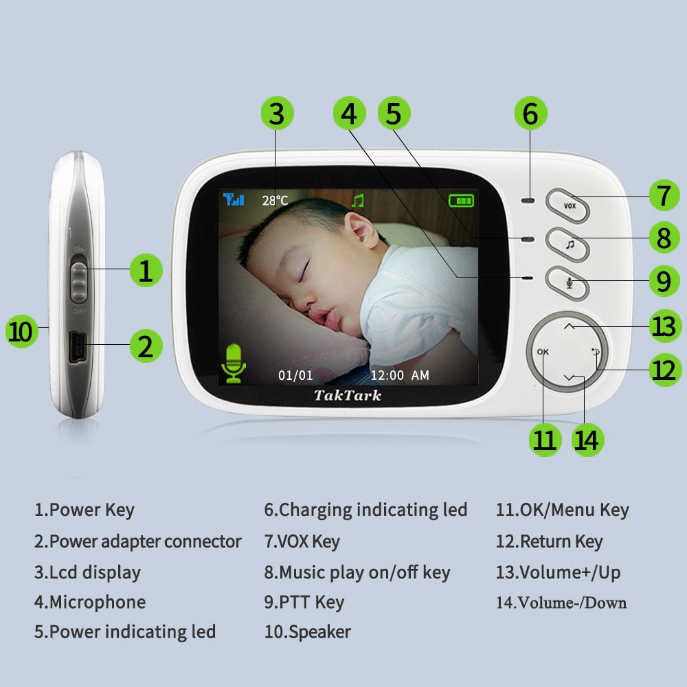 Kcam™ Video Baby Monitor