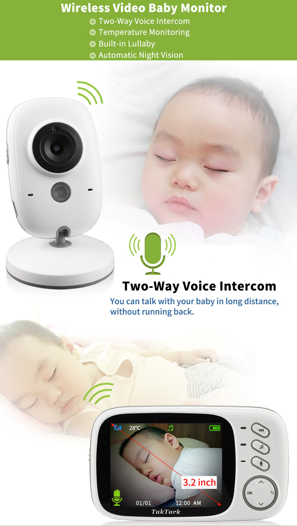 Kcam™ Video Baby Monitor