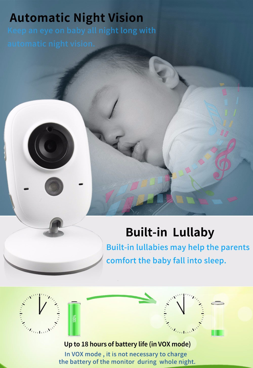 Kcam™ Video Baby Monitor