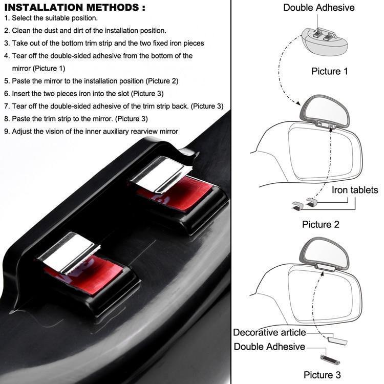 Blind Spot Mirror for Cars