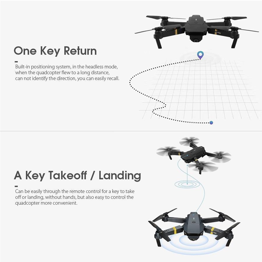 Best Drone X Pro With HD Camera WiFi FPV GPS RC Quadcopter drone Trendy Household