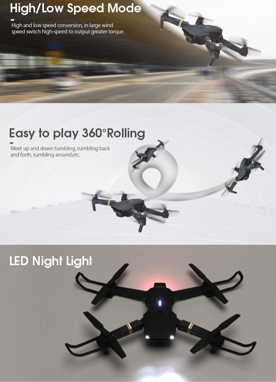 Best Drone X Pro With HD Camera WiFi FPV GPS RC Quadcopter drone Trendy Household