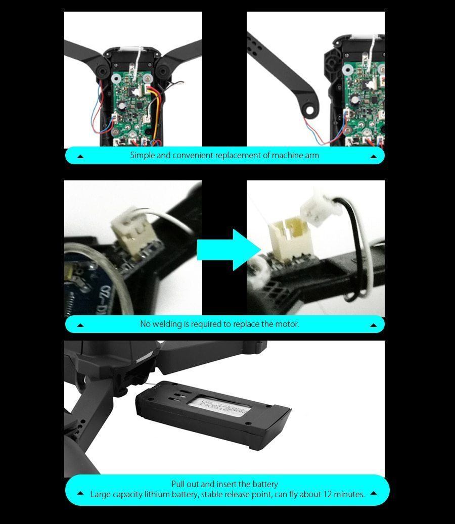 Best Drone X Pro With HD Camera WiFi FPV GPS RC Quadcopter drone Trendy Household
