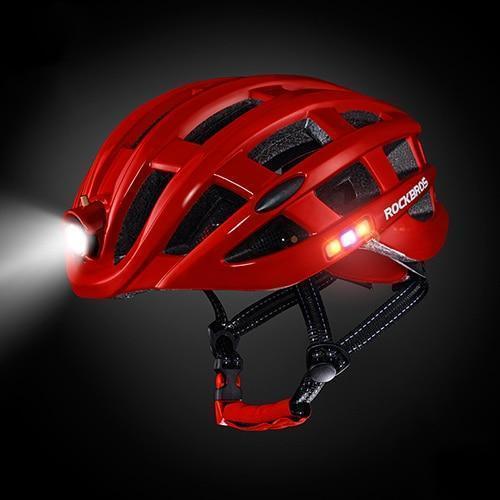Smart Bike Helmet with LED Light 5 Colors