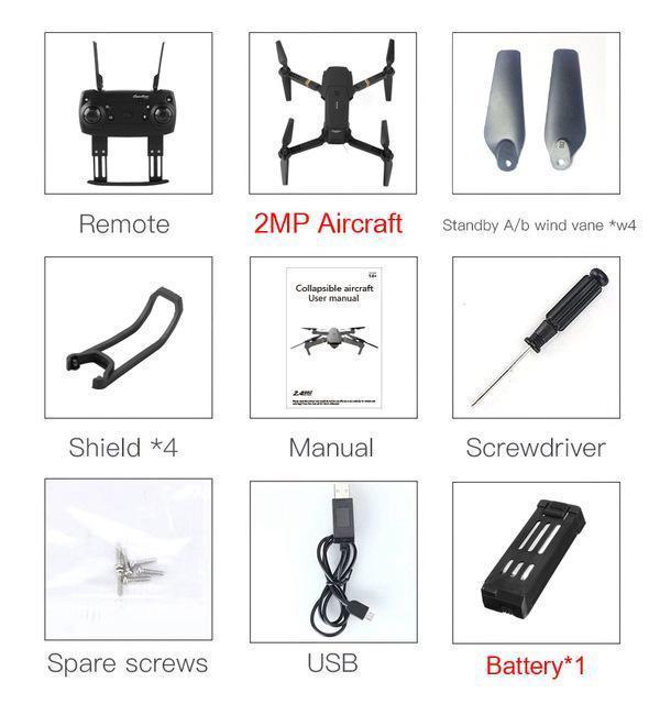 Best Drone X Pro With HD Camera WiFi FPV GPS RC Quadcopter drone Trendy Household